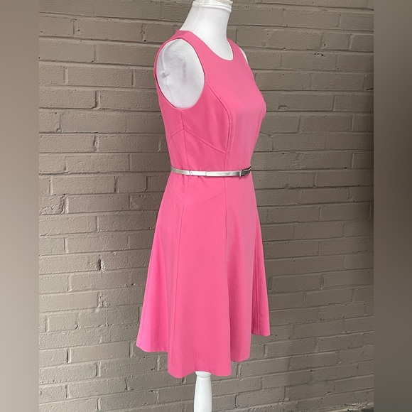WHBM  Pink sleeveless dress  6 - Picture 5 of 10